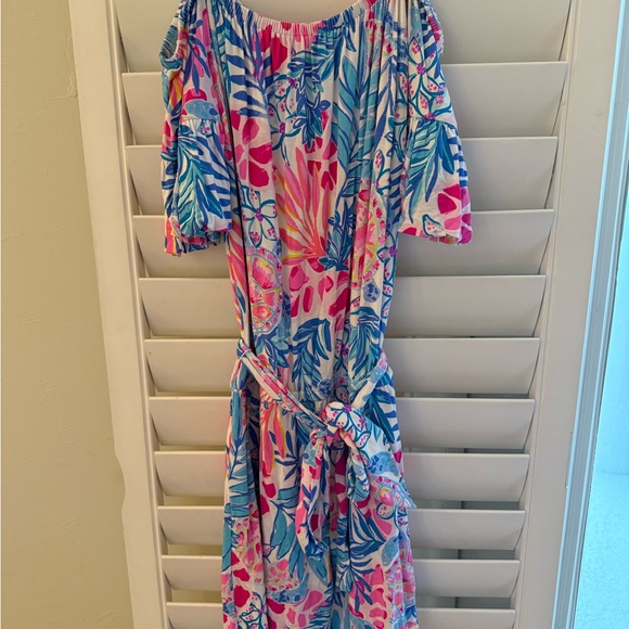 Lilly Pulitzer Samia Romper Small - Picture 5 of 7